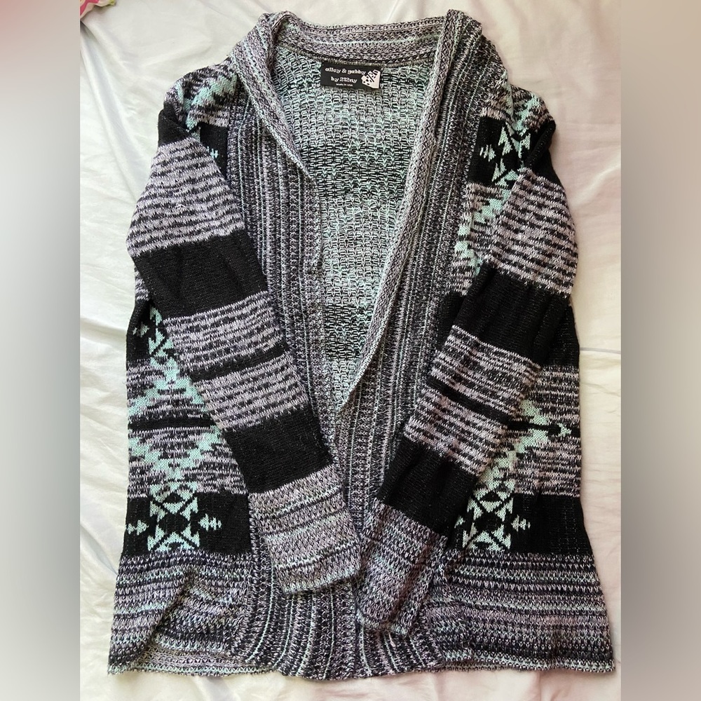 Alley & Gabby by 212ny Aztec Print Cardigan Women